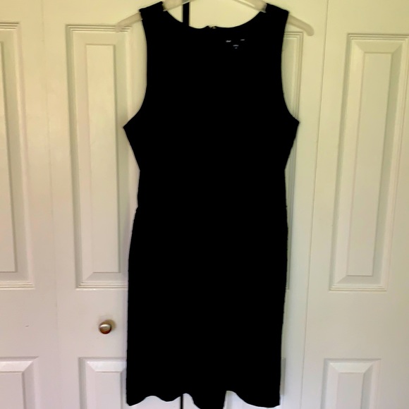 Fit and flare black polka dot dress - Picture 1 of 4